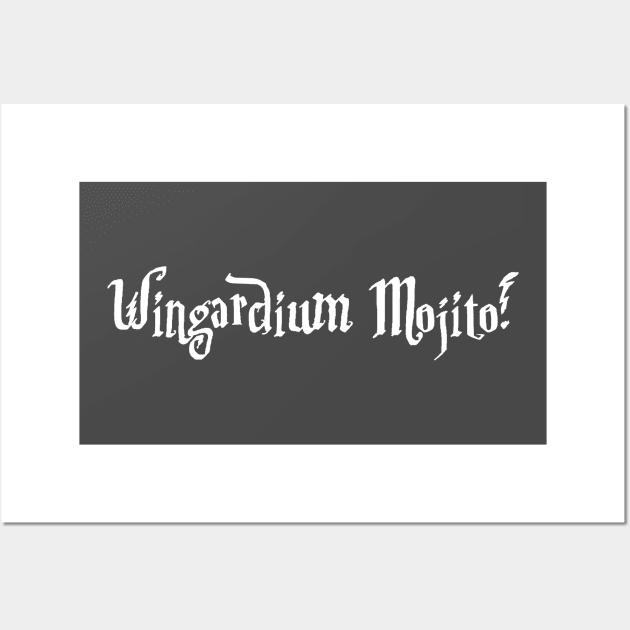 WINGARDIUM MOJITO Wall Art by KARMADESIGNER T-SHIRT SHOP